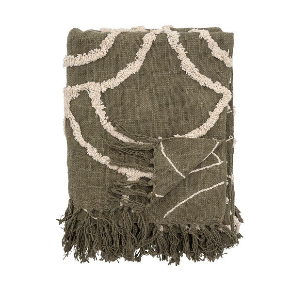 Puuvillane tekk 125x150 cm Mirfield - Bloomingville