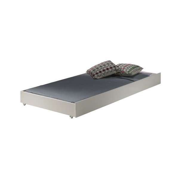 Valge männipuidust laste narivoodi koos panipaigaga 90x200 cm SCOTT – Vipack-image-3