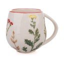 Valge portselanist kruus 240 ml Flower Garden - Dakls
