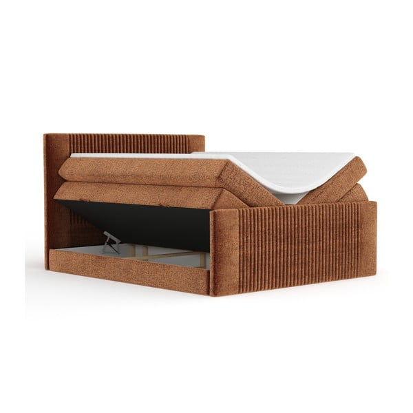 Oranž vedruvoodi koos panipaigaga 160x200 cm Bergamo - Maison de Rêve-image-2