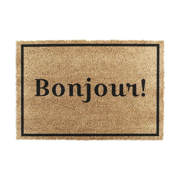 Kookoskiududest matt  40x60cm Bonjour - Artsy Doormats