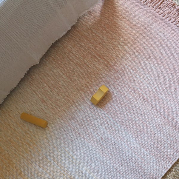 Oranž-roosa pestav vaip 100x150 cm Kirthy - Nattiot-image-3