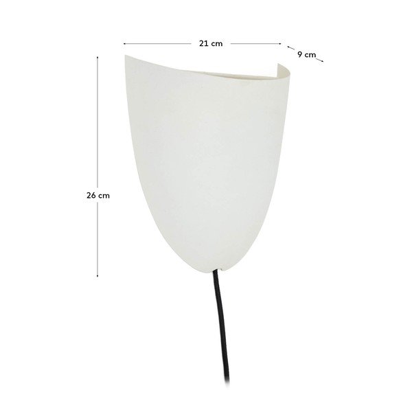 Valge seinavalgusti Nibla - Kave Home-image-4