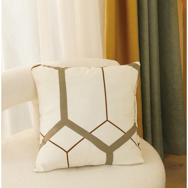 Kreemjas mikro-satiinist üheinimesevoodipesu 140x200 cm 6 tk komplektis Carter - My House-image-3