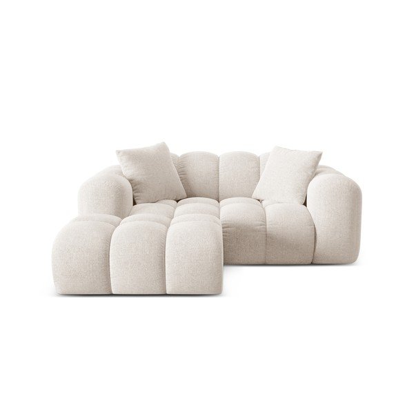 Kreem šenillist nurgadiivan (vasak nurk) Treno - Cosmopolitan Design