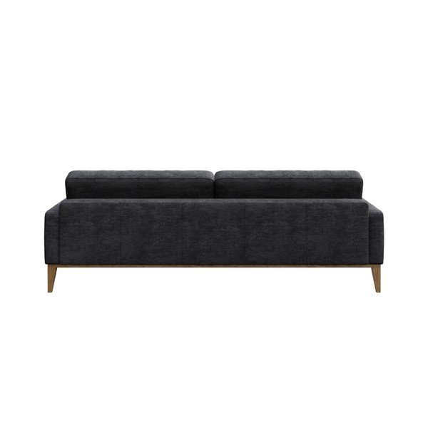 Tmavě šedá pohovka MESONICA Musso Tufted, 210 cm-image-3