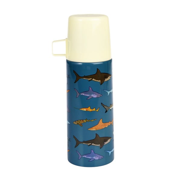 Sinine laste termos 350 ml Sharks - Rex London-image-2