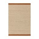 Kreem/terrakota käsitsi kootud villavaip 160x230 cm Lima Rust - Asiatic Carpets