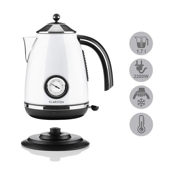 Valge veekeetja Aquavita Chalet - Klarstein-image-3