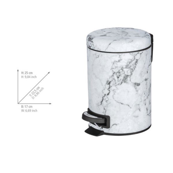 Pedaaliga prügikast , 3 l Onyx - Wenko-image-3