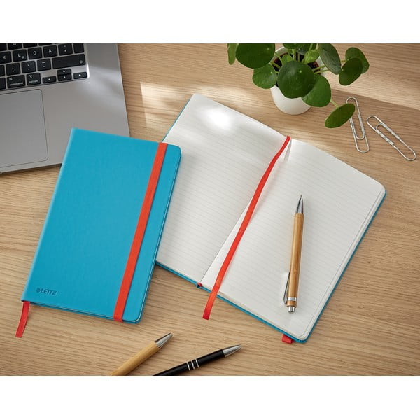 Sinine pehme kaanega märkmik, 80 lehekülge Cosy - Leitz-image-1