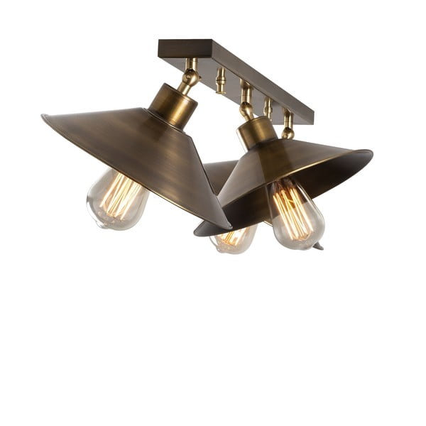 Pronksivärvi laevalgusti metallist varjuga ø 24 cm Berceste - Opviq lights-image-1