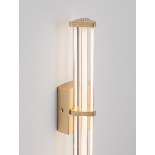 Metallist LED-seinalamp hämardatavas mattkuldses värvitoonis Pheme - Nova Luce-image-3
