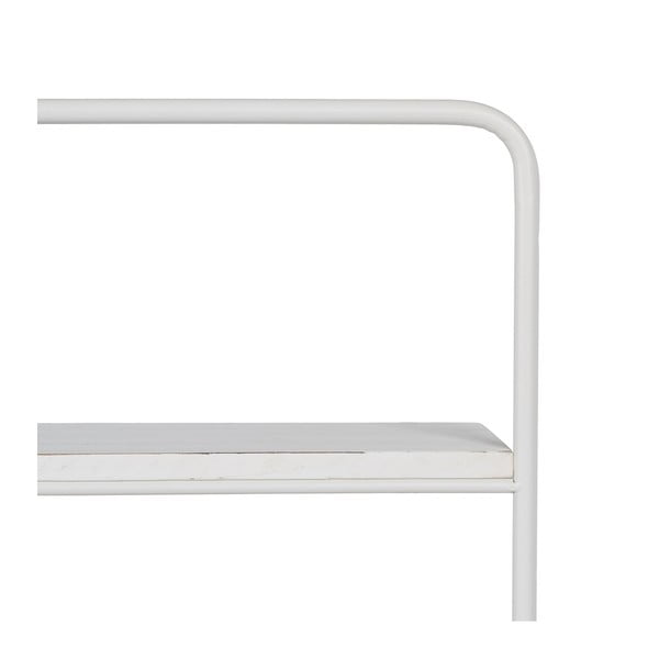 Valge metallist riiul 51 cm - Ixia-image-1