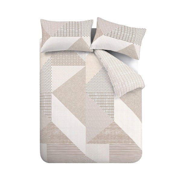 Beež voodipesu üheinimesevoodile 135x200 cm Larsson Geo - Catherine Lansfield-image-2