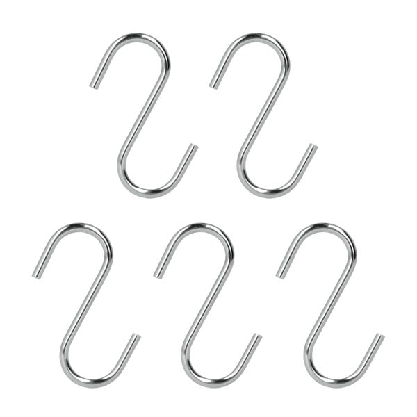 Sada 5 kovových háčků Metaltex Hooks