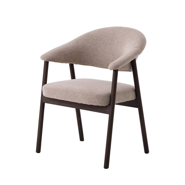 Beežid söögitoolid tammepuidust käetugedega 2tk komplektis Elk - Unique Furniture-image-4