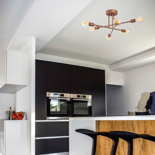 Pronksist rippvalgusti Flower - Opviq lights-image-1