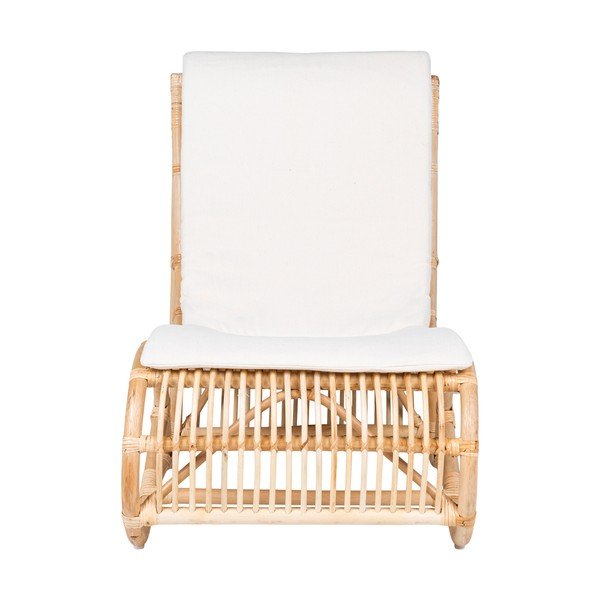 Valge rotangist tugitool Valencia - House Nordic-image-1