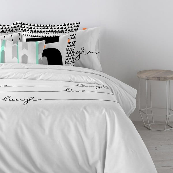 Puuvillane tekipadi Live, 200 x 200 cm Nordica - Blanc-image-1