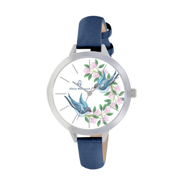 Dámské hodinky s řemínkem v modré barvě Olivia Westwood Hula
