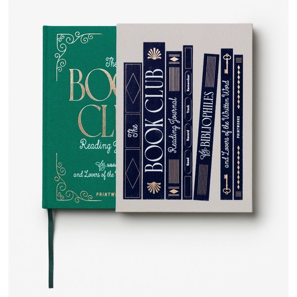 Märkmik 104lk  The Book Club Reading Journal - Printworks