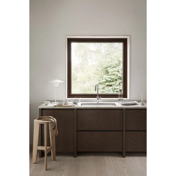 Naturaalset värvi tammepuidust jakkar Eli - Blomus-image-1