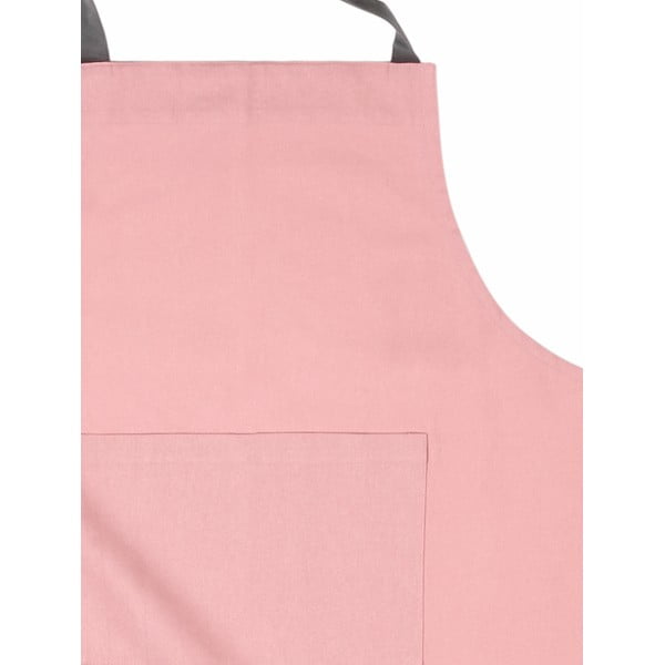 Heleroosa puuvillane köögi esiliin - Tiseco Home Studio-image-2