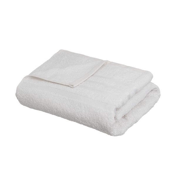 Valge puuvillane froteerätik 100x150 cm Simple - Casa Selección