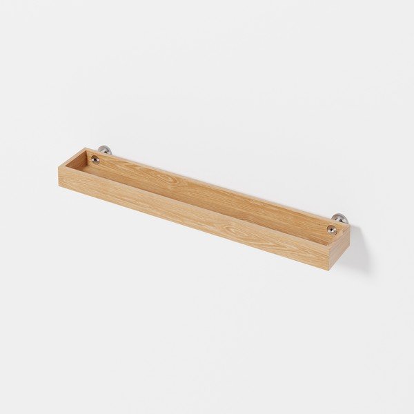 Tammepuidust seinale paigaldatav vannitoariiul Yoku - Wireworks-image-1