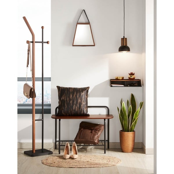 Pähklipuu dekooriga riputuskinnitus Magali - Kave Home-image-1