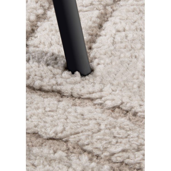 Helepruun ümmargune vaip ø 160 cm Panglao New York Taupe - Elle Decoration-image-3