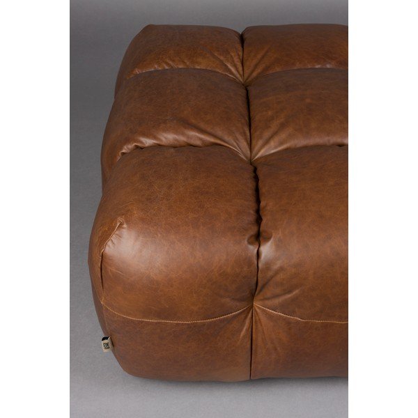 Pruun nahast jalatugi Hackman - Dutchbone-image-4