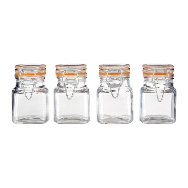 4 klaasist vürtsipurkide komplekt, 90 ml - Premier Housewares