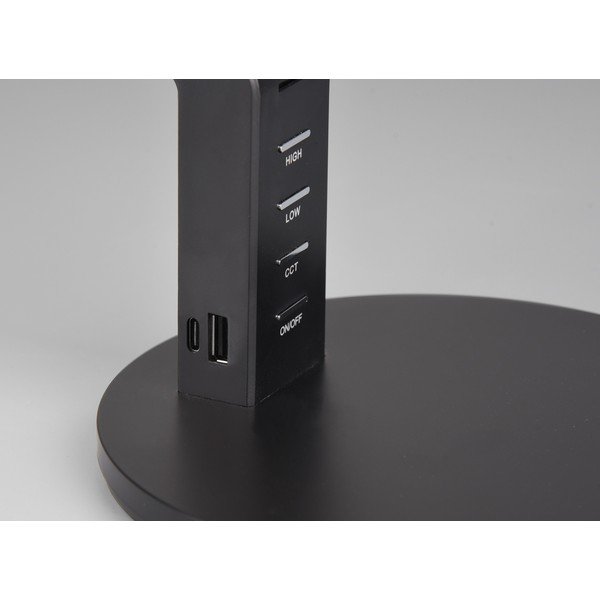 Matt must hämardatav LED-lauavalgusti (kõrgus 40 cm) Ava - Trio-image-3