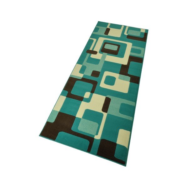 Modrý koberec Hanse Home Hamla Retro, 80 x 150 cm-image-3