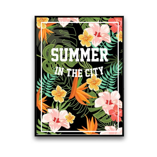 Plakát Summer In The City, 30 x 40 cm