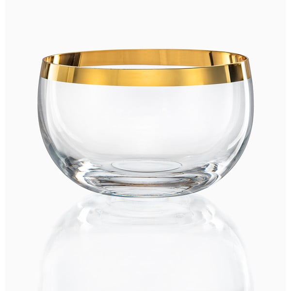 6 klaasist kausside komplekt, ø 12,2 cm Golden Celebration - Crystalex