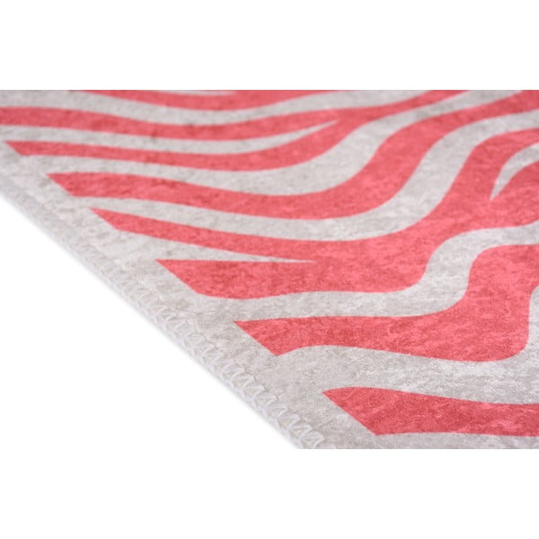 Roosa pestav vaip 80x200 cm Red Zebra - Vitaus-image-2