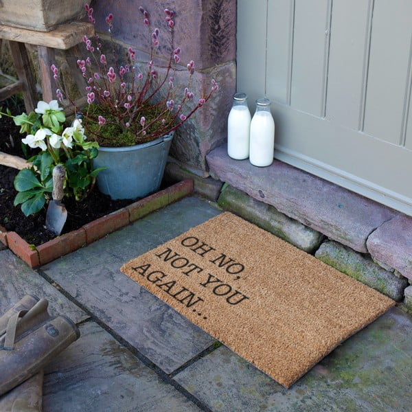 Kookoskiududest matt  40x60cm Oh No Not You Again - Artsy Doormats-image-1