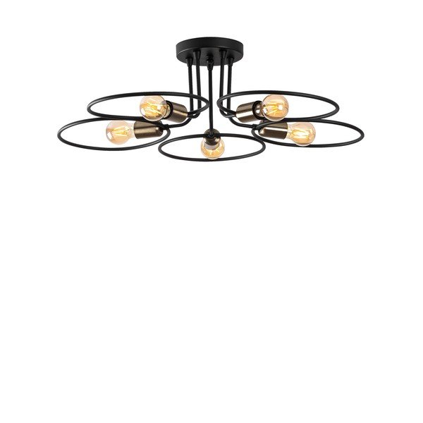 Must laevalgusti Circle - Opviq lights-image-2