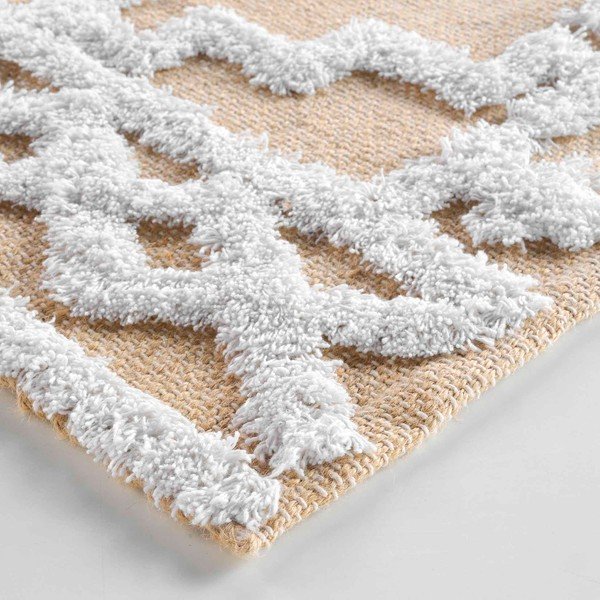 Beež džuudist vaip 60x90 cm Medine - douceur d'intérieur-image-3