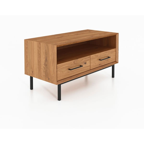 Tammepuidust naturaalset värvi telerilaud 90x50 cm Abies - The Beds-image-2