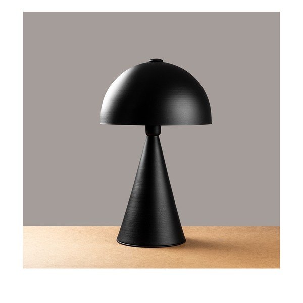 Must lauavalgusti metallist varjuga (kõrgus 52 cm) - Opviq lights-image-2