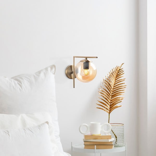 Kuldne seinavalgusti ø 15 cm Antique - Opviq lights-image-2