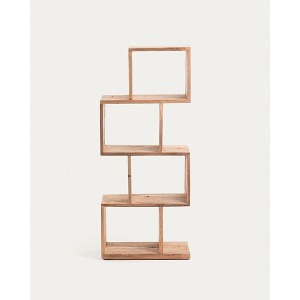 Tiikpuidust raamaturiiul 55x132x30 cm Aroba - Kave Home-image-3