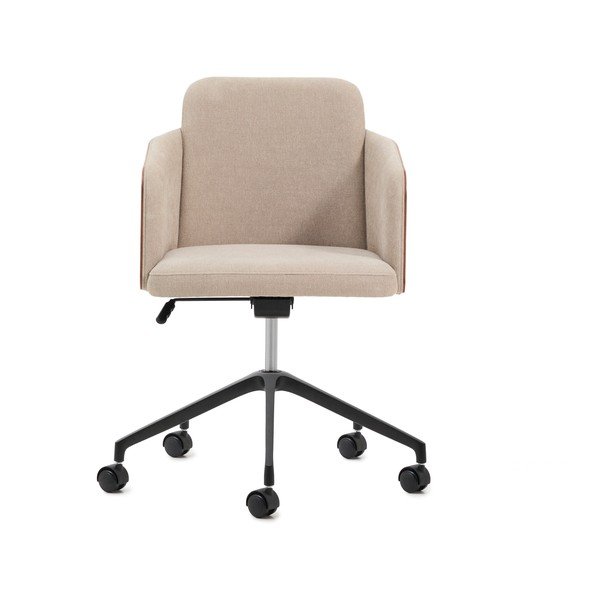 Pruun polsterdatud kontoritool Madai - Kave Home-image-2