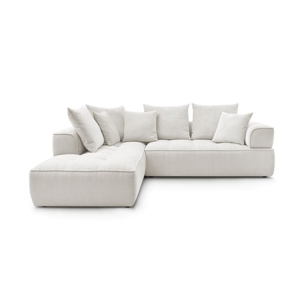 Beež šenill-nurgadiivan (vasak nurk/L-kujuline) Whesley - Bobochic Paris