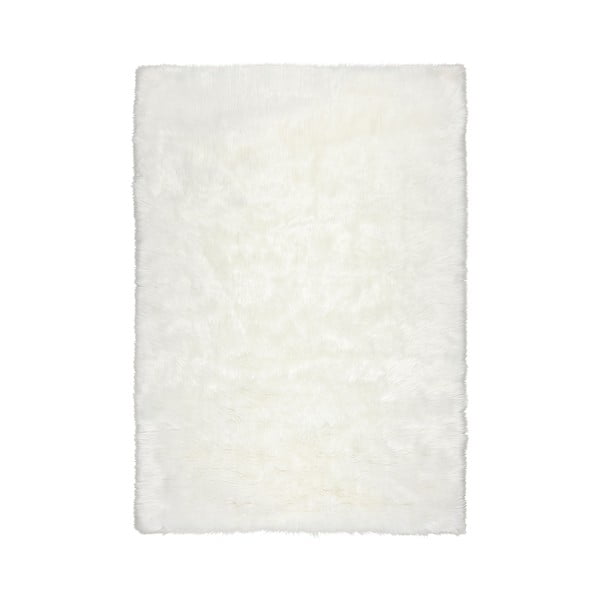 Valge sünteetiline karusnahk 180x290 cm - Flair Rugs