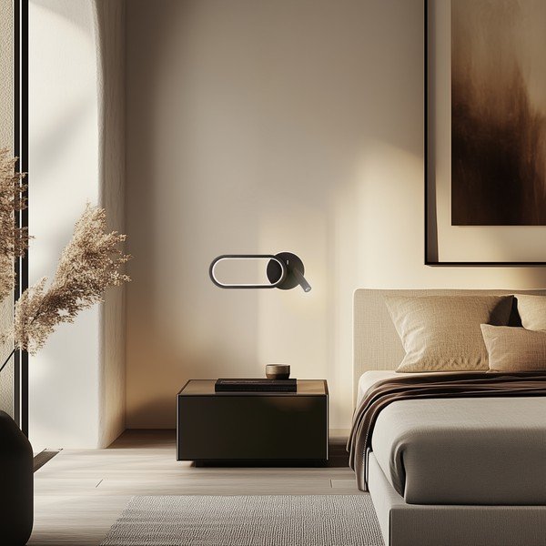 Must LED seinavalgusti Monet - Candellux Lighting-image-3